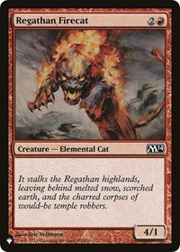 Regathan Firecat (150/249) [The List Reprints]