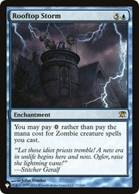 Rooftop Storm (71/264) [The List Reprints]