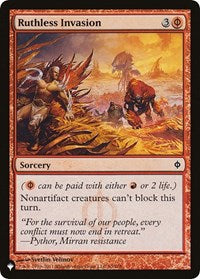 Ruthless Invasion (93/175) [The List Reprints]