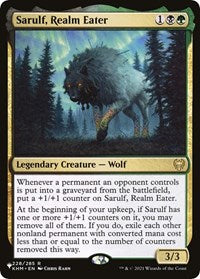 Sarulf, Realm Eater (228/285) [The List Reprints]