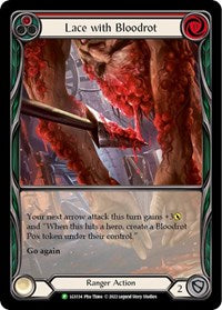 Lace with Bloodrot (Red) - LGS134 (LGS134) [Flesh and Blood: Promo Cards]