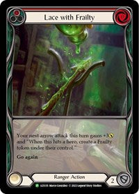 Lace with Frailty (Red) - LGS135 (LGS135) [Flesh and Blood: Promo Cards]