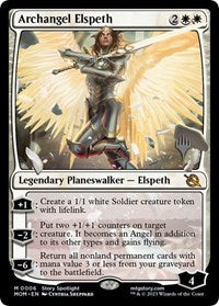 Archangel Elspeth (6) [Promo Pack: March of the Machine]