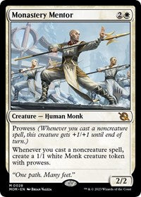 Monastery Mentor (28) [Promo Pack: March of the Machine]