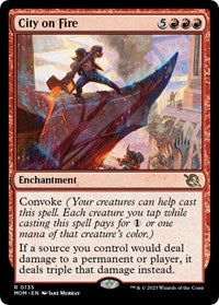 City on Fire (135) [Promo Pack: March of the Machine]