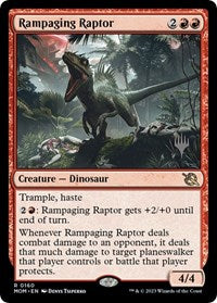 Rampaging Raptor (160) [Promo Pack: March of the Machine]