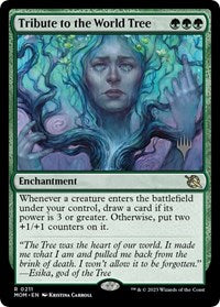 Tribute to the World Tree (211) [Promo Pack: March of the Machine]