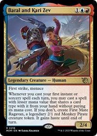 Baral and Kari Zev (218) [Promo Pack: March of the Machine]