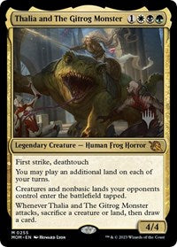 Thalia and The Gitrog Monster (255) [Promo Pack: March of the Machine]