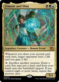 Zimone and Dina (257) [Promo Pack: March of the Machine]