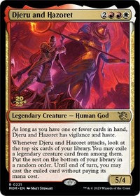 Djeru and Hazoret (221) [Prerelease Cards]