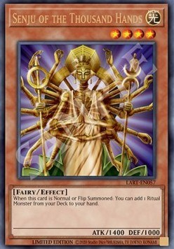 Senju of the Thousand Hands (LART-EN057) [The Lost Art Promotion]
