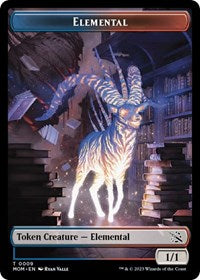 Elemental (0009) // Vampire Double-Sided Token (9 // 3) [March of the Machine]