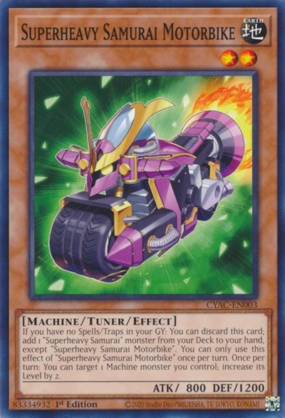 Superheavy Samurai Motorbike (CYAC-EN003) [Cyberstorm Access]