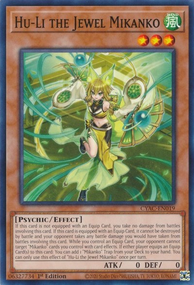 Hu-Li the Jewel Mikanko (CYAC-EN019) [Cyberstorm Access]
