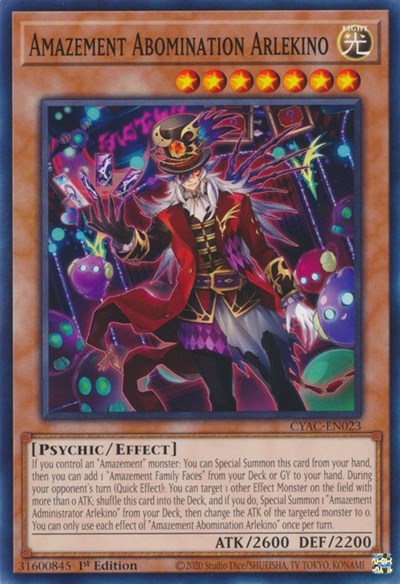 Amazement Abomination Arlekino (CYAC-EN023) [Cyberstorm Access]