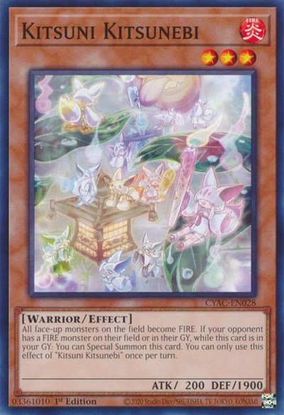 Kitsuni Kitsunebi (CYAC-EN028) [Cyberstorm Access]