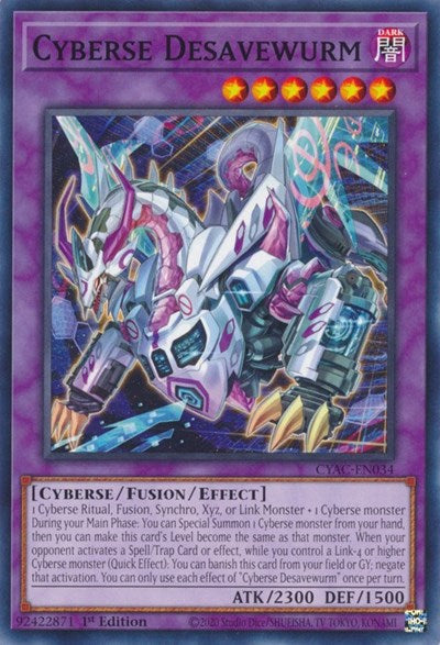 Cyberse Desavewurm (CYAC-EN034) [Cyberstorm Access]