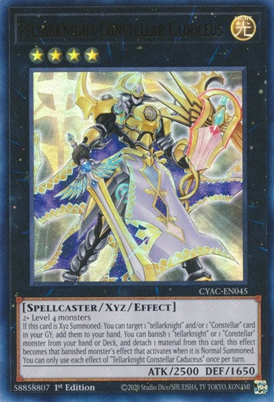 Tellarknight Constellar Caduceus (CYAC-EN045) [Cyberstorm Access]