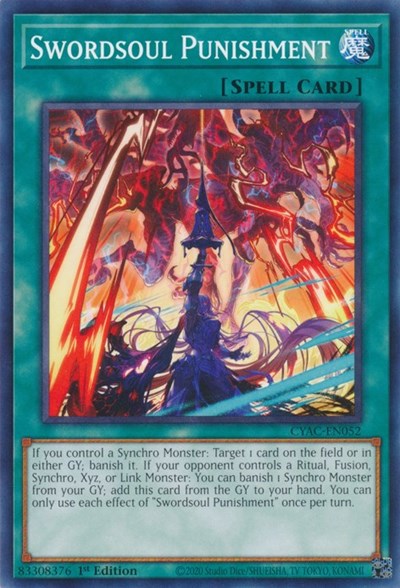 Swordsoul Punishment (CYAC-EN052) [Cyberstorm Access]