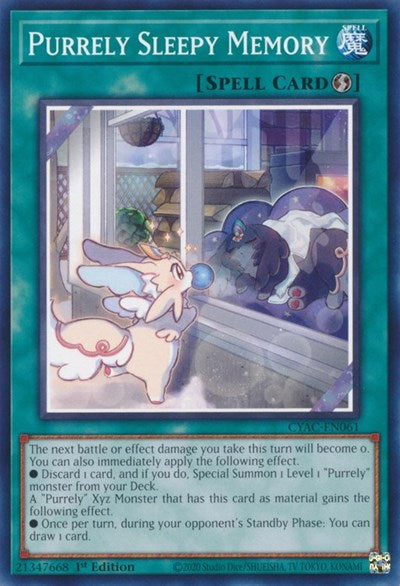 Purrely Sleepy Memory (CYAC-EN061) [Cyberstorm Access]