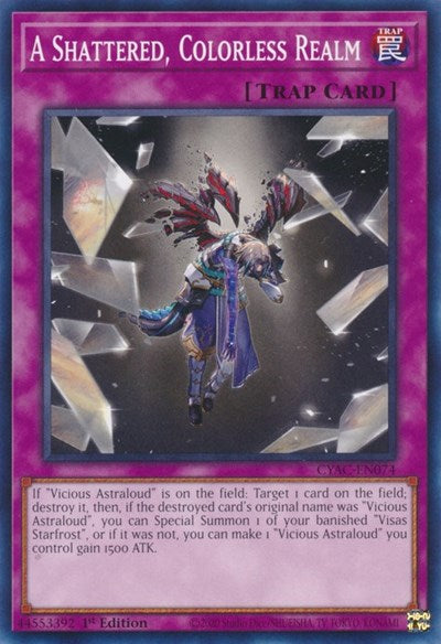 A Shattered, Colorless Realm (CYAC-EN074) [Cyberstorm Access]