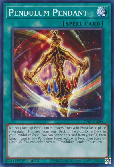 Pendulum Pendant (CYAC-EN084) [Cyberstorm Access]