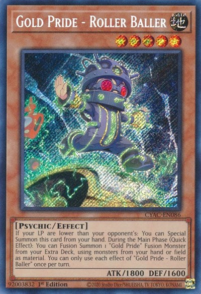 Gold Pride - Roller Baller (CYAC-EN086) [Cyberstorm Access]
