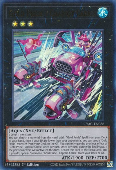 Gold Pride - Chariot Carrie (CYAC-EN088) [Cyberstorm Access]