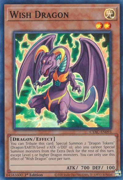Wish Dragon (CYAC-EN093) [Cyberstorm Access]