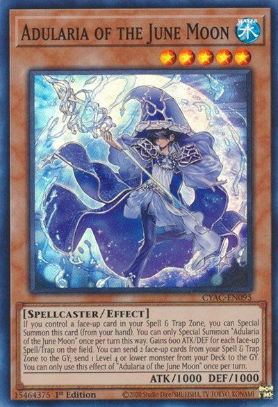 Adularia of the June Moon (CYAC-EN095) [Cyberstorm Access]
