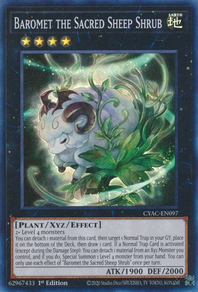 Baromet the Sacred Sheep Shrub (CYAC-EN097) [Cyberstorm Access]