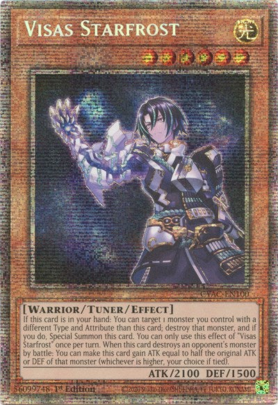 Visas Starfrost (Starlight Rare) (CYAC-EN100) [Cyberstorm Access]