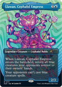 Llawan, Cephalid Empress (1277) [Secret Lair Drop Series]