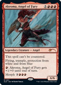 Akroma, Angel of Fury (1287) [Secret Lair Drop Series]