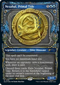 Nezahal, Primal Tide (Halo Foil) (1268) [Secret Lair Drop Series]