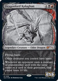 Dragonlord Kolaghan (Halo Foil) (1269) [Secret Lair Drop Series]