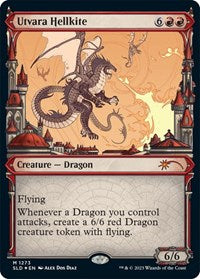 Utvara Hellkite (Halo Foil) (1273) [Secret Lair Drop Series]