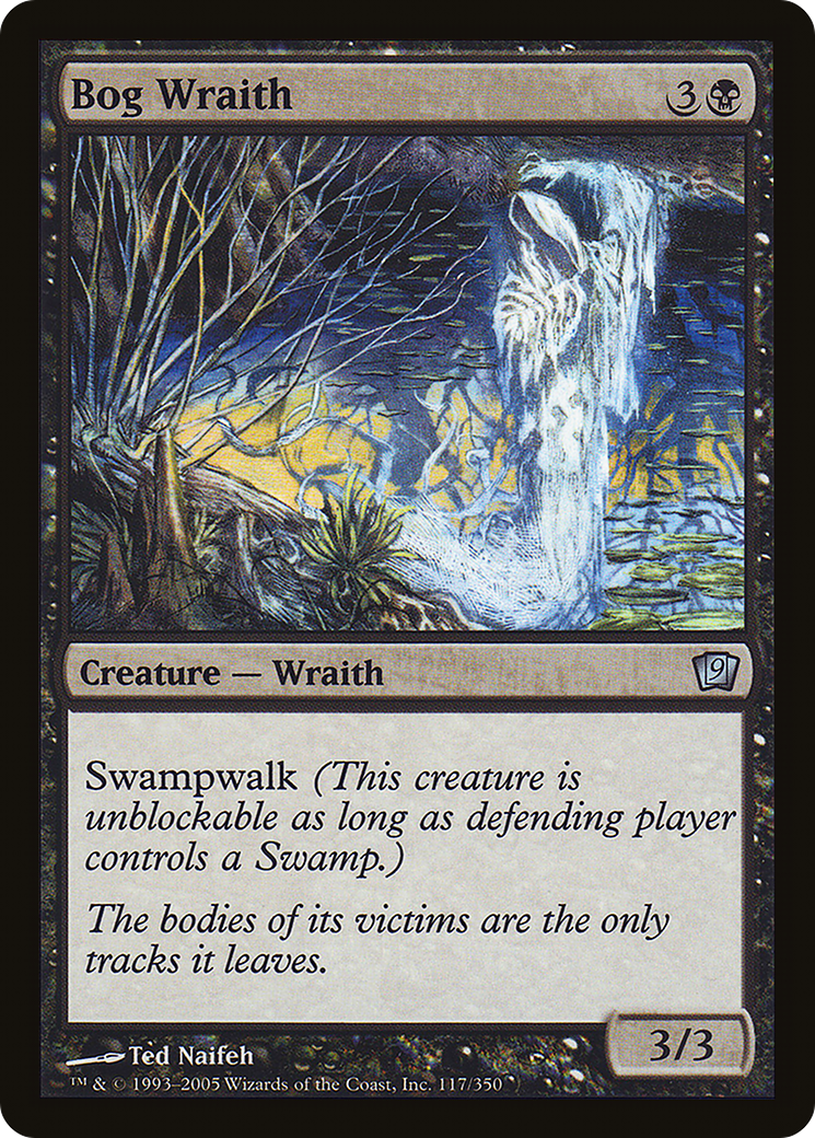 Bog Wraith (9ED-117★) - 9th Edition