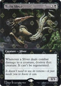 Toxin Sliver (Extended Art) (Step-and-Compleat Foil) (635) [Secret Lair Drop Series]