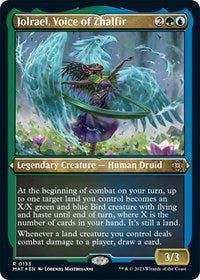 Jolrael, Voice of Zhalfir (Foil Etched) (133) [March of the Machine: The Aftermath]