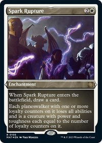 Spark Rupture (Foil Etched) (105) [March of the Machine: The Aftermath]