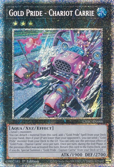 Gold Pride - Chariot Carrie (Starlight Rare) (CYAC-EN088) [Cyberstorm Access]