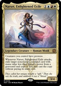 Narset, Enlightened Exile (38) [March of the Machine: The Aftermath]