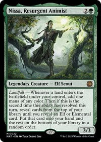 Nissa, Resurgent Animist (22) [March of the Machine: The Aftermath]