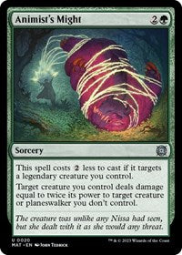 Animist's Might (20) [March of the Machine: The Aftermath]