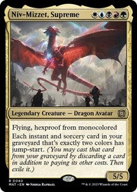 Niv-Mizzet, Supreme (40) [March of the Machine: The Aftermath]