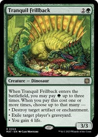 Tranquil Frillback (24) [March of the Machine: The Aftermath]