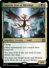 Sigarda, Font of Blessings (47) [March of the Machine: The Aftermath]
