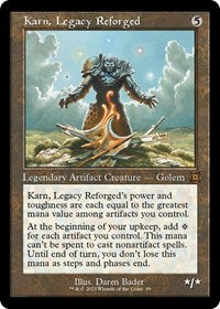 Karn, Legacy Reforged (Retro Frame) (99) [March of the Machine: The Aftermath]